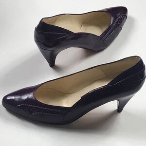 EVAN-PICONE VINTAGE WOMEN SHOES HEELS ALL LEATHER SIZE 6.5